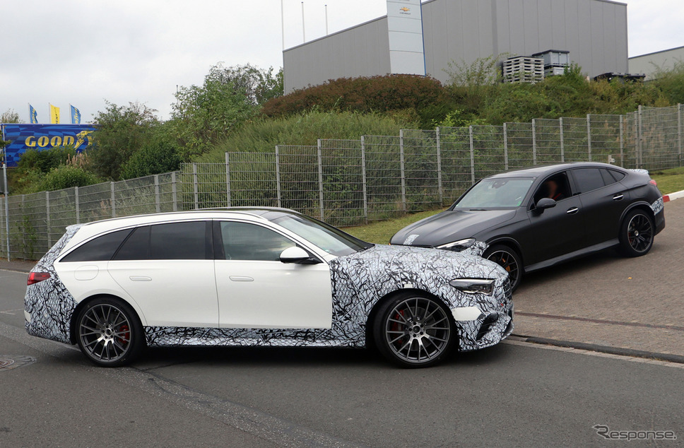メルセデスAMG E53 ステーションワゴン 新型プロトタイプ(スクープ写真)《APOLLO NEWS SERVICE》