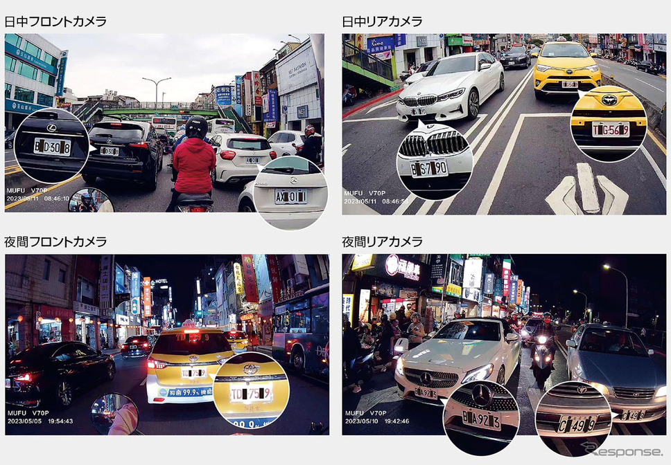 MAXWIN×MUFU 二輪用ドラレコ「MF-BDVR002」《写真提供:昌騰》