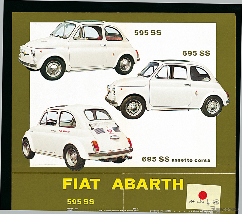初披露から60周年の”アバルト595”、その伝統と進化の先には《photo by Abarth》