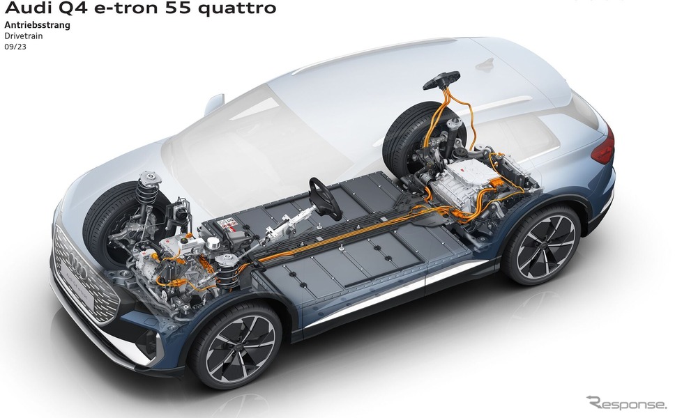 アウディ Q4 e-tron の2024年モデル《photo by Audi》