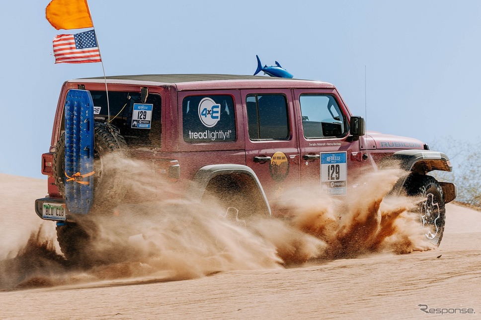 米「Rebelle Rally」を2年連続で制したジープ・ラングラー 4xe《photo by Jeep》