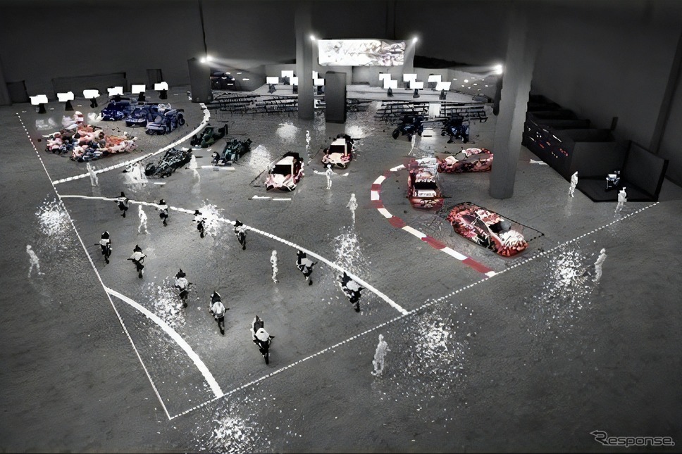 モータースポーツエリア（ジャパンモビリティショー2023）《画像提供 日本自動車工業会》