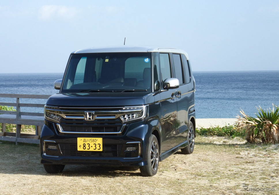 ホンダ N-BOXカスタム L・コーディネートスタイル《写真撮影 井元康一郎》
