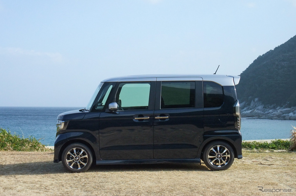 ホンダ N-BOXカスタム L・コーディネートスタイル《写真撮影 井元康一郎》