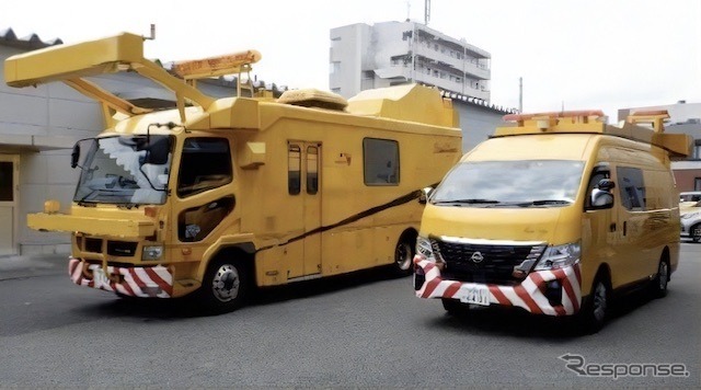 現在のロードタイガー(左)と新型ロードタイガー(右)《写真提供 中日本高速道路》