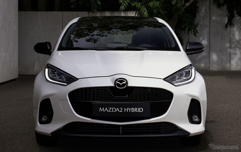 マツダ2 ハイブリッド 改良新型(欧州仕様)《photo by Mazda》