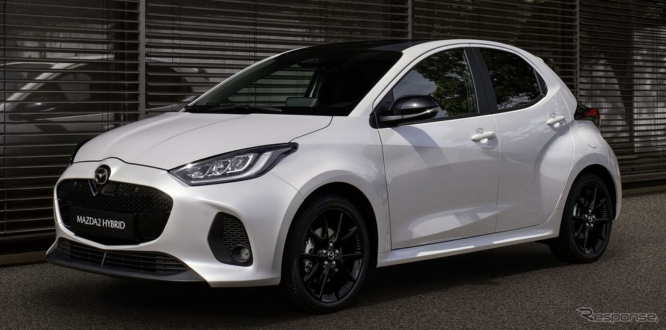 マツダ2 ハイブリッド 改良新型(欧州仕様)《photo by Mazda》
