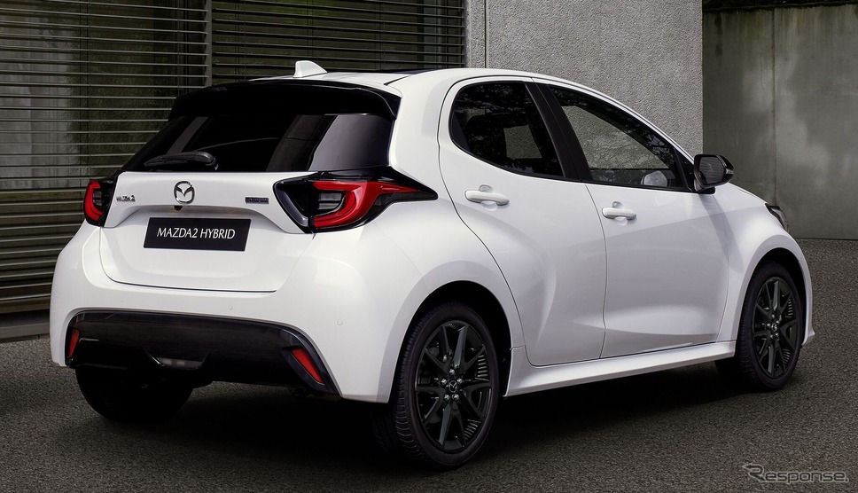 マツダ2 ハイブリッド 改良新型(欧州仕様)《photo by Mazda》