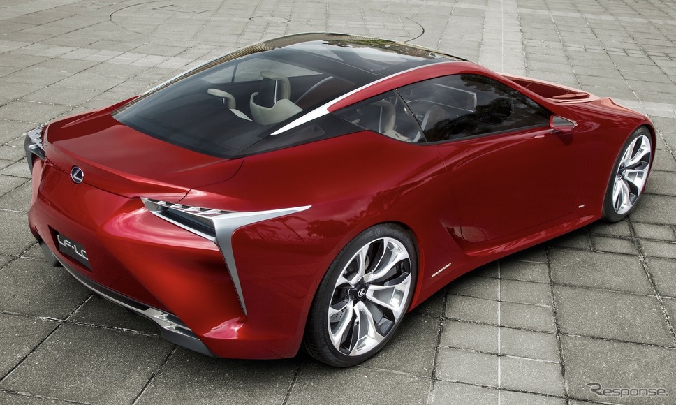 レクサスLF-LCコンセプト(2012年発表)《photo by Toyota》