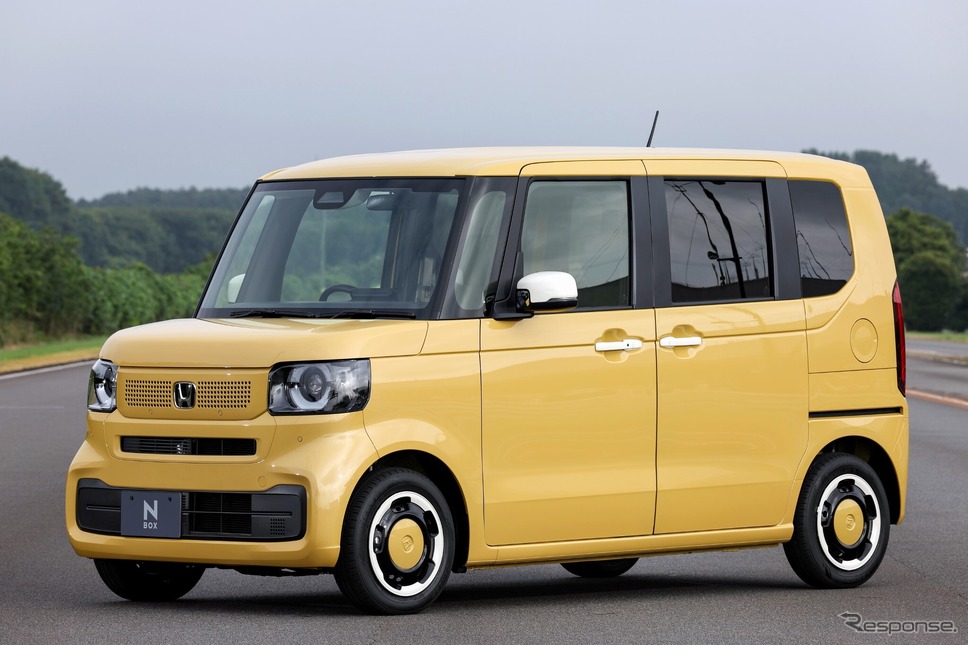 ホンダ N-BOX 新型(オータムイエロー・パール)《写真提供 ホンダ》