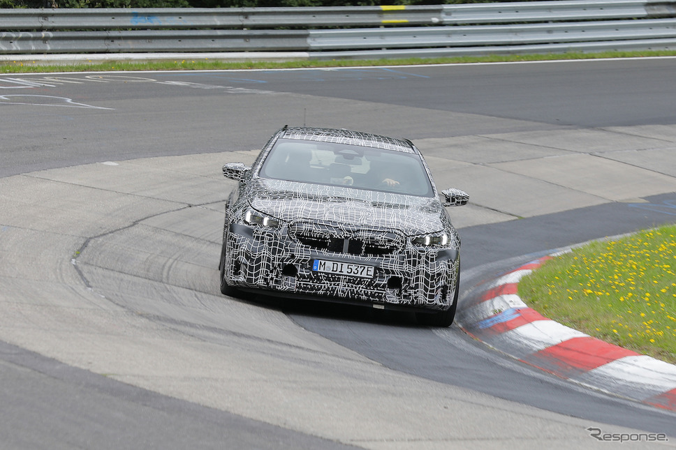 BMW M5ツーリング 新型プロトタイプ(スクープ写真)《APOLLO NEWS SERVICE》