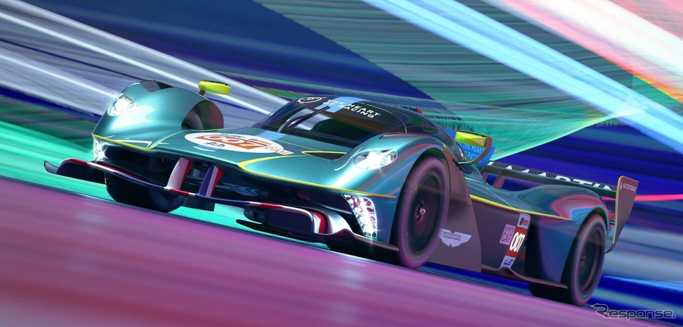 アストンマーティン・ヴァルキリー の レーシングプロトタイプ《photo by Aston Martin》