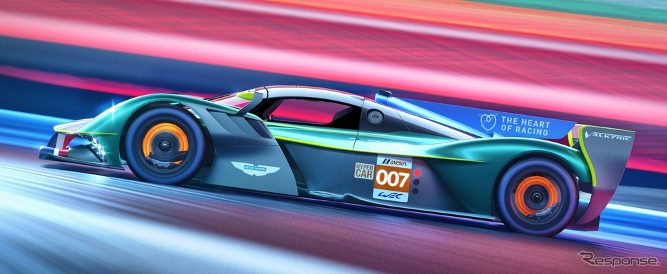アストンマーティン・ヴァルキリー の レーシングプロトタイプ《photo by Aston Martin》
