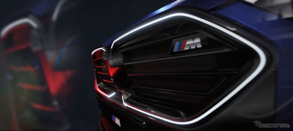 BMW X2 新型の「M35i xDrive」のティザー《photo by BMW》