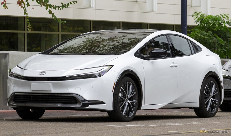 トヨタ・プリウス の2024年モデル(米国仕様)《photo by Toyota》
