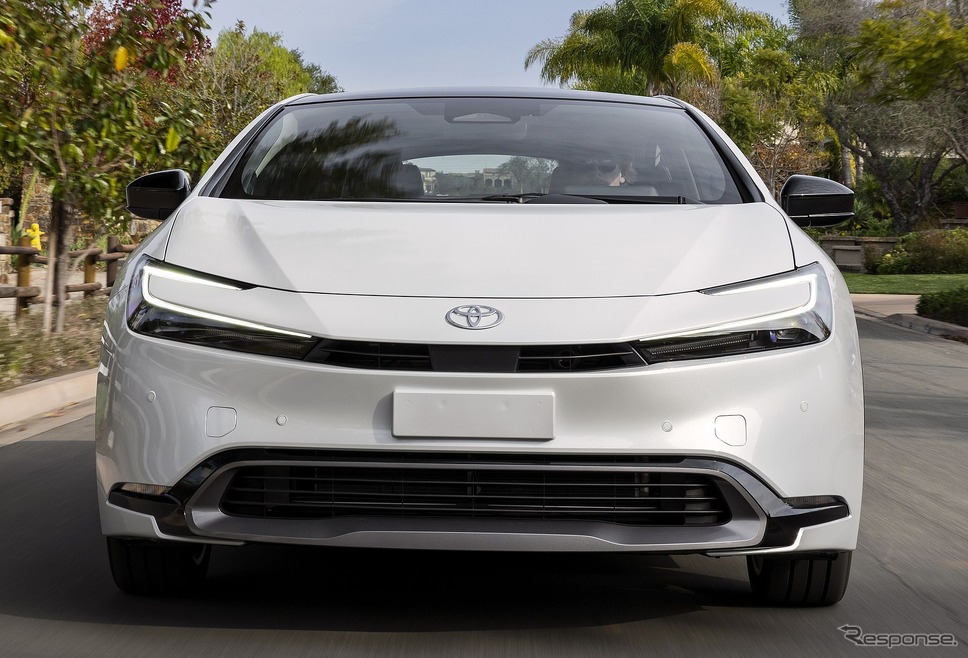 トヨタ・プリウス の2024年モデル(米国仕様)《photo by Toyota》