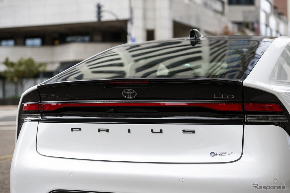 トヨタ・プリウス の2024年モデル(米国仕様)《photo by Toyota》