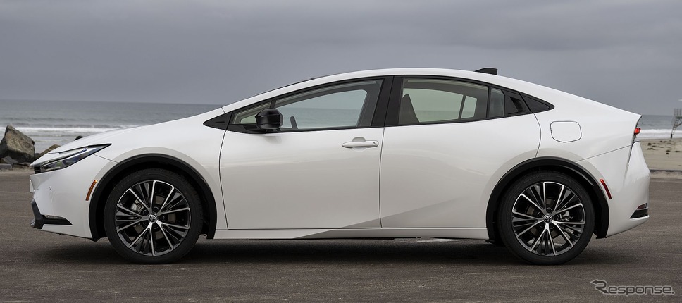 トヨタ・プリウス の2024年モデル(米国仕様)《photo by Toyota》