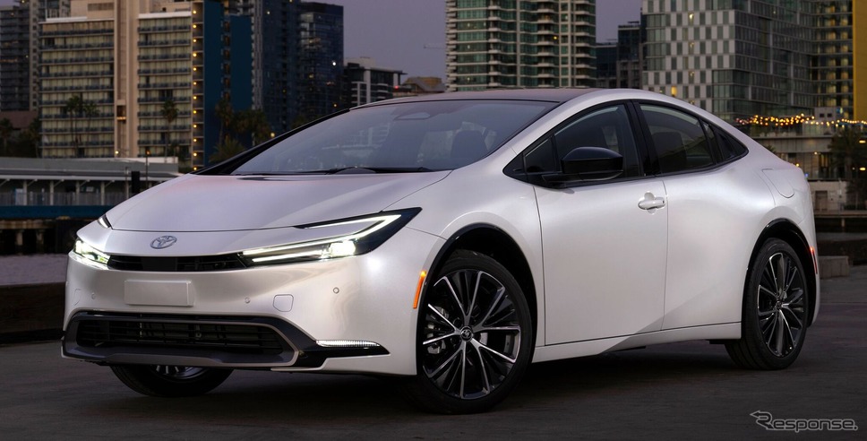 トヨタ・プリウス の2024年モデル(米国仕様)《photo by Toyota》