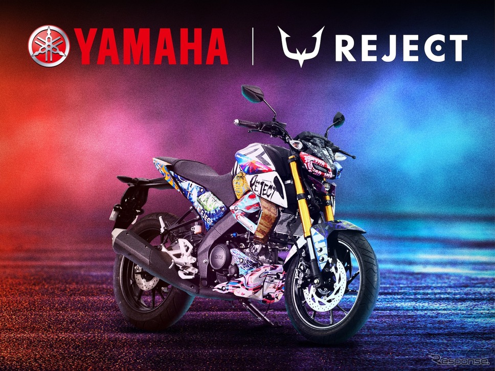 ヤマハ発動機の新型バイク『MT-125』とプロeスポーツチーム「REJECT」がコラボ《写真提供 ヤマハ発動機》