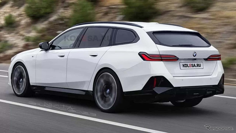 BMW 5シリーズツーリング 次期型 予想CGKOLESA RU/APOLLO NEWS SERVICE