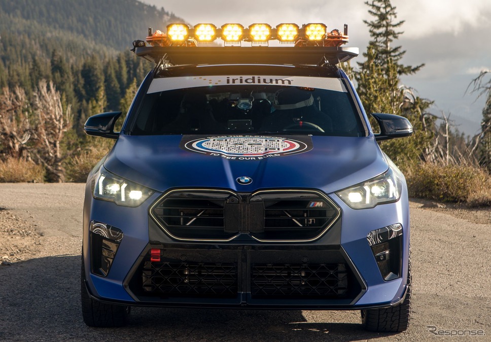 BMW X2 新型の「M35i xDrive」の米「Rebelle Rally」参戦車両《photo by BMW》