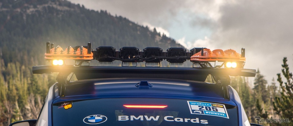 BMW X2 新型の「M35i xDrive」の米「Rebelle Rally」参戦車両《photo by BMW》
