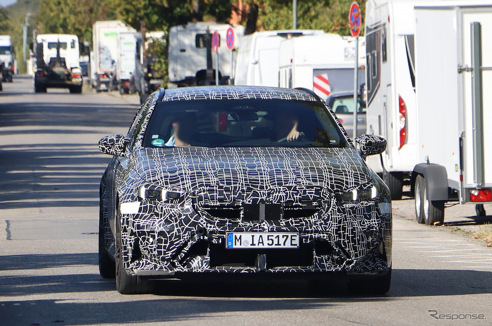 BMW M5ツーリング プロトタイプ(スクープ写真)《APOLLO NEWS SERVICE》