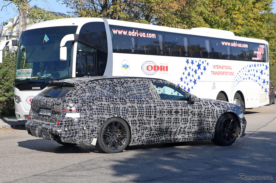 BMW M5ツーリング プロトタイプ(スクープ写真)《APOLLO NEWS SERVICE》