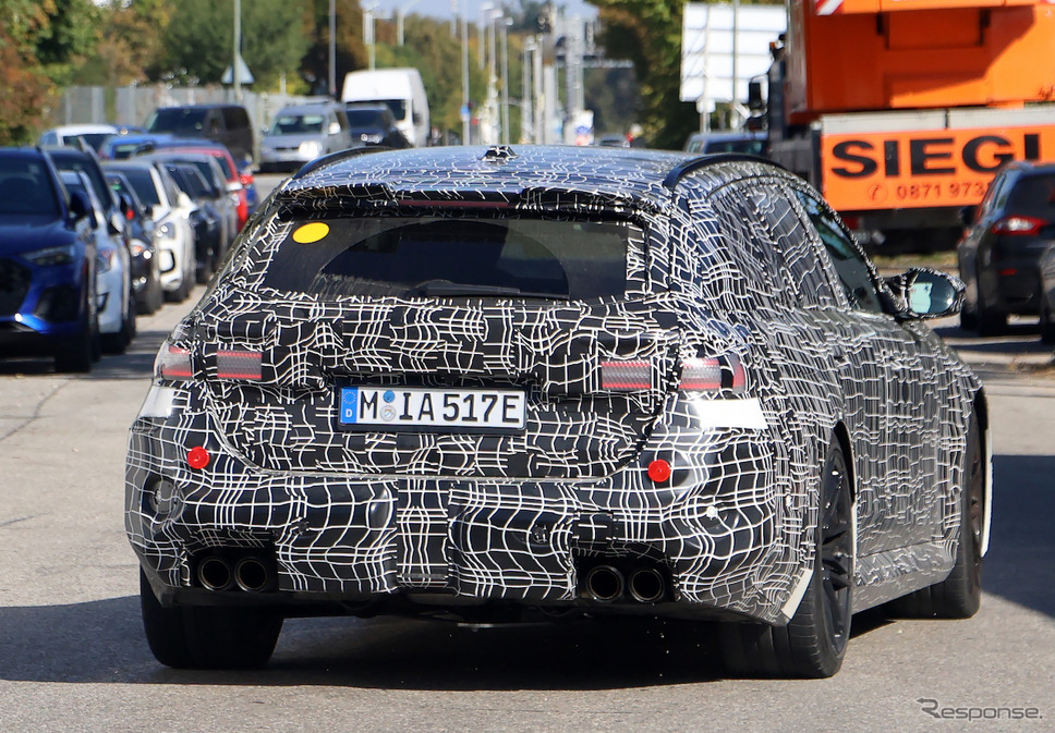 BMW M5ツーリング プロトタイプ(スクープ写真)《APOLLO NEWS SERVICE》