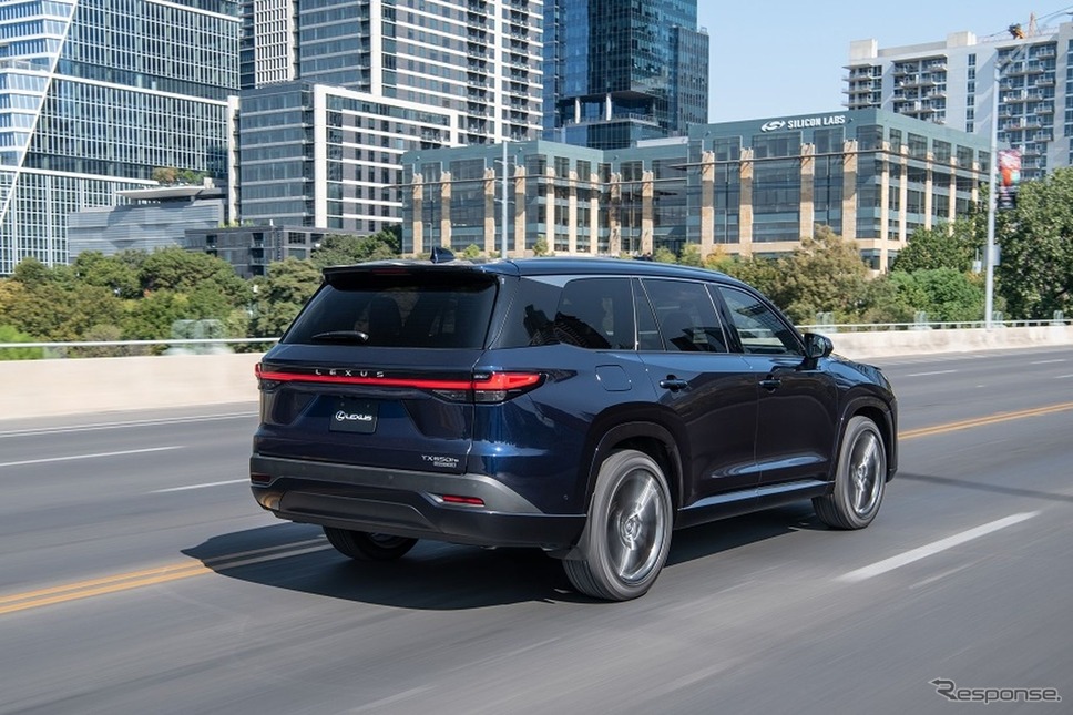 レクサス TX のPHEV「TX550h+」《photo by Lexus》