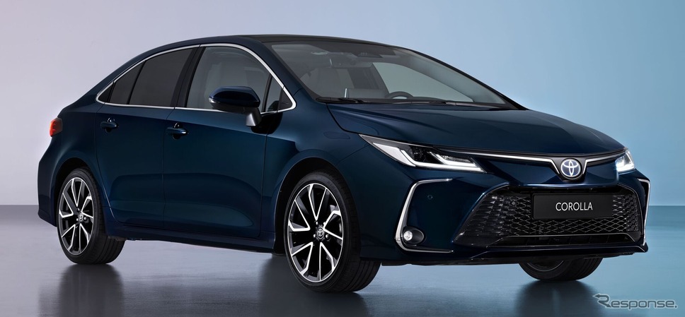 トヨタ・カローラ・セダン(欧州仕様)《photo by Toyota》