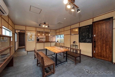ばすてい:旧案内所建物《写真提供 東海自動車》