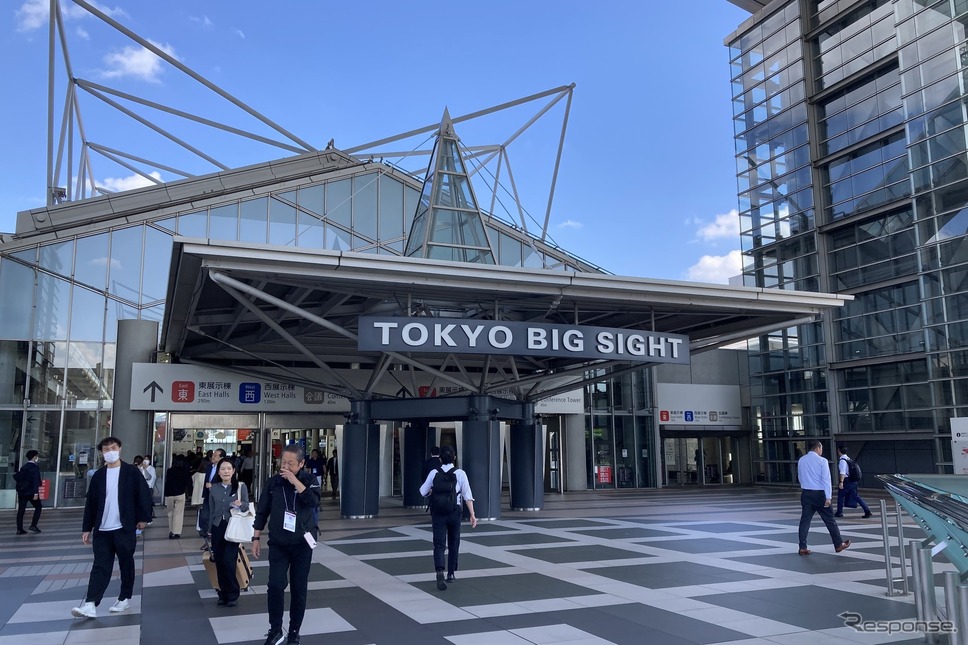 東京ビッグサイト(ジャパンモビリティショー2023)《写真撮影 高木啓》