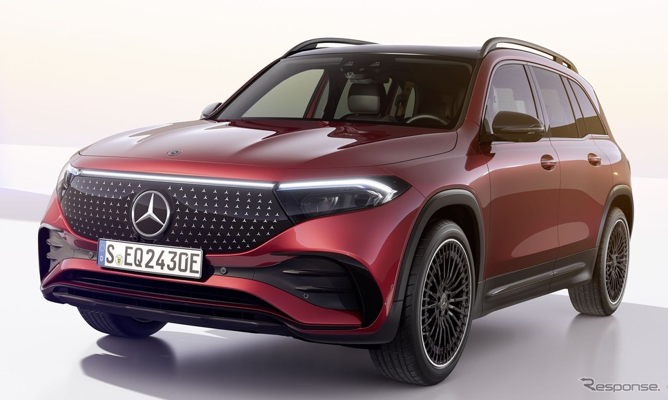 メルセデスベンツ EQB 改良新型の「AMGライン」《photo by Mercedes-Benz》
