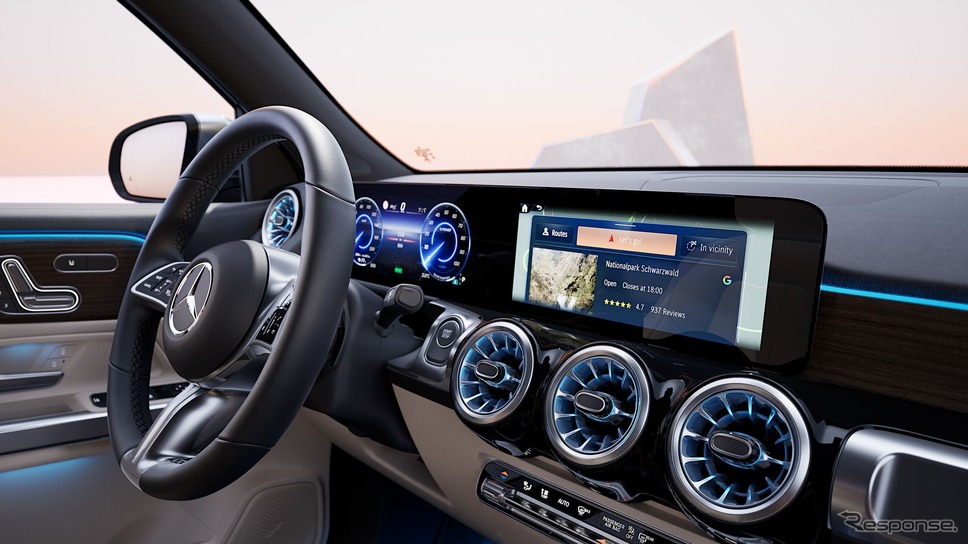 メルセデスベンツ EQB 改良新型の「AMGライン」《photo by Mercedes-Benz》