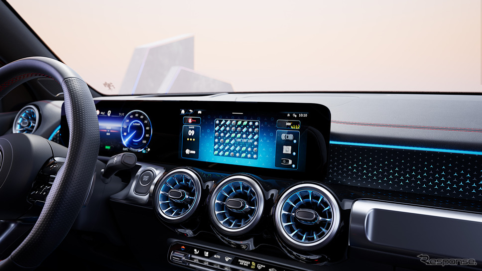 メルセデスベンツ EQB 改良新型の「AMGライン」《photo by Mercedes-Benz》