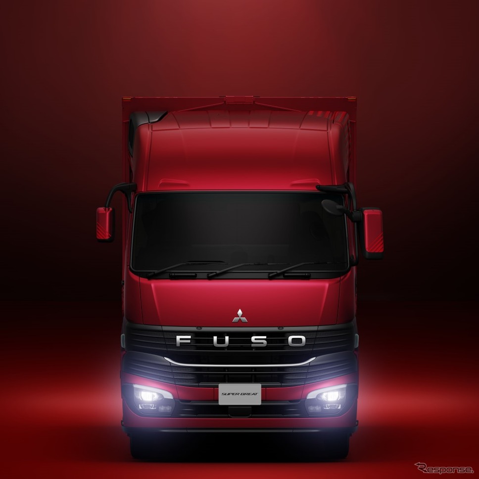 三菱ふそう スーパーグレート新型(撮影用特別仕様車)《写真提供:三菱ふそうトラック・バス》