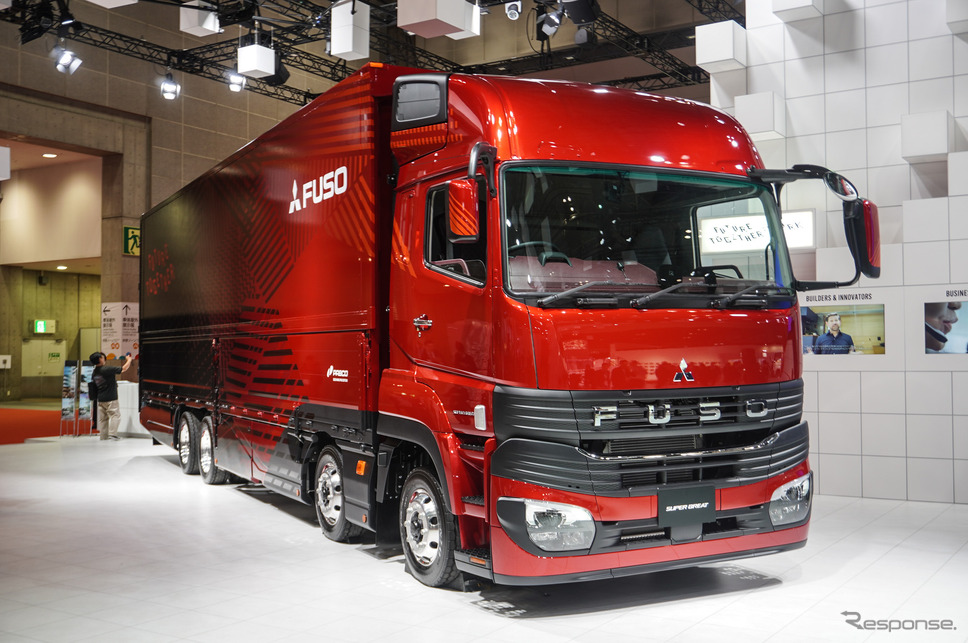三菱ふそう スーパーグレート 新型(ジャパンモビリティショー2023)《写真提供:三菱ふそうトラック・バス》