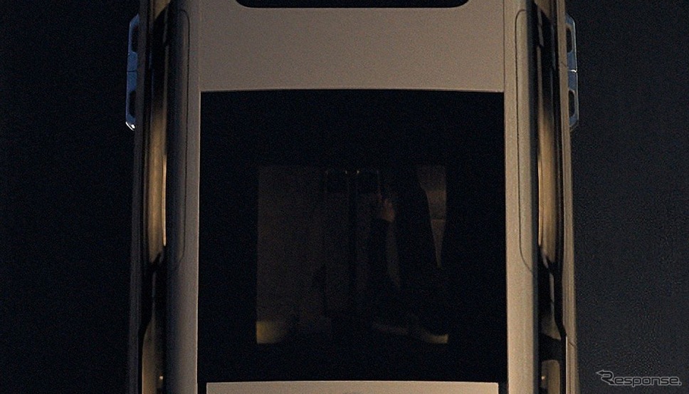 ボルボ EM90 のティザー《photo by Volvo Cars》