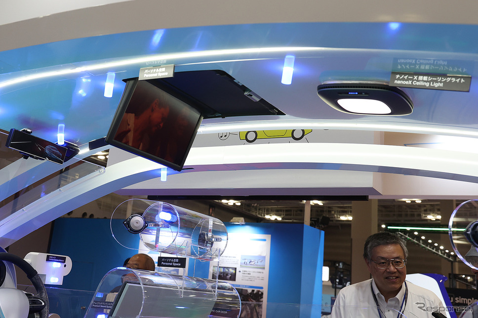 未来の暮らしを提案したパナソニックブース…ジャパンモビリティショー2023《写真撮影 宮越孝政》