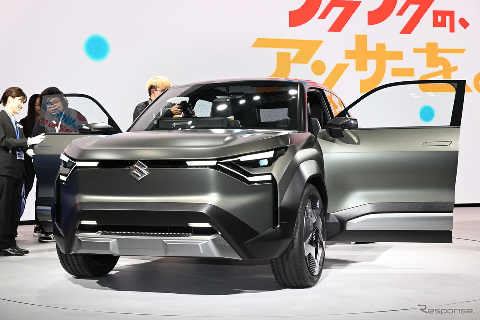 スズキ eVX(ジャパンモビリティショー2023)《写真撮影 安藤貴史》