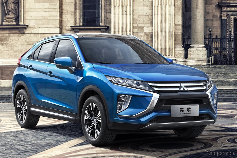 三菱自動車が中国で生産・販売していたエクリプスクロス(2018年)《写真提供 三菱自動車》