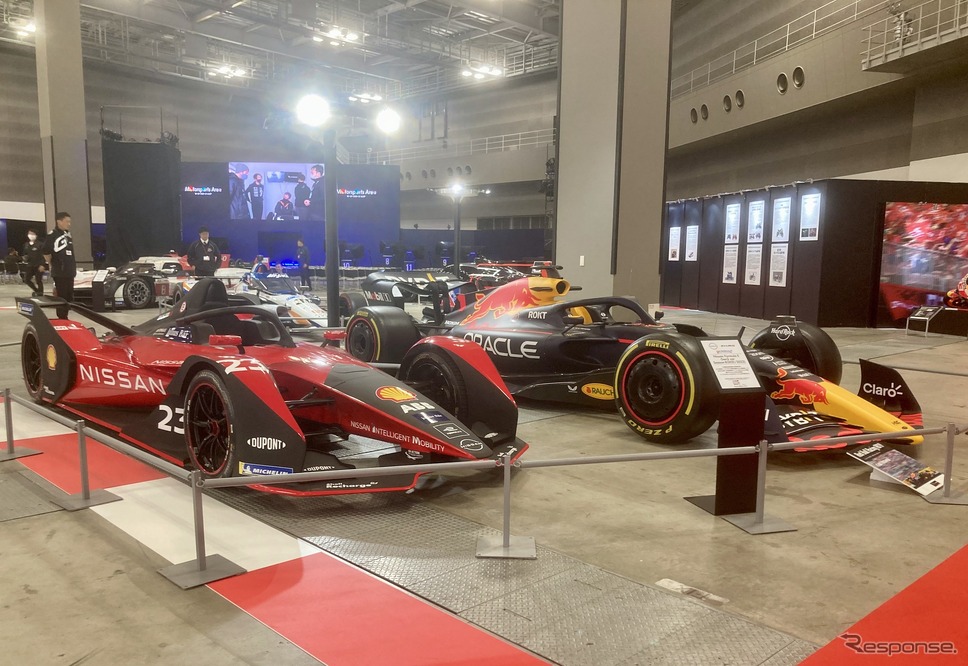 ジャパンモビリティショー2023 モータースポーツエリア《写真撮影 神林崇亮》