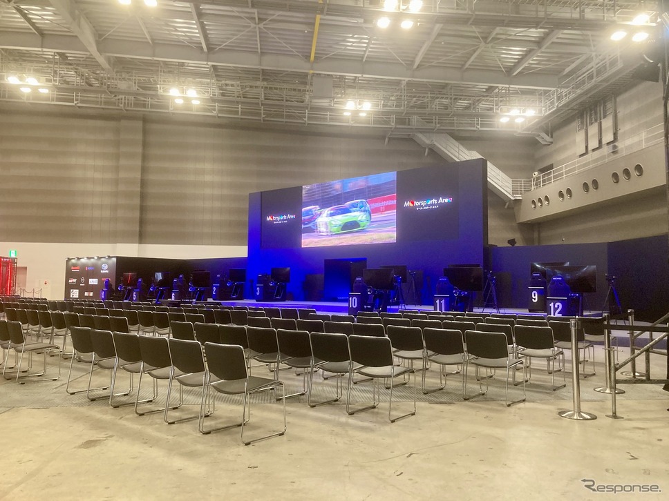 ジャパンモビリティショー2023 モータースポーツエリア《写真撮影 神林崇亮》