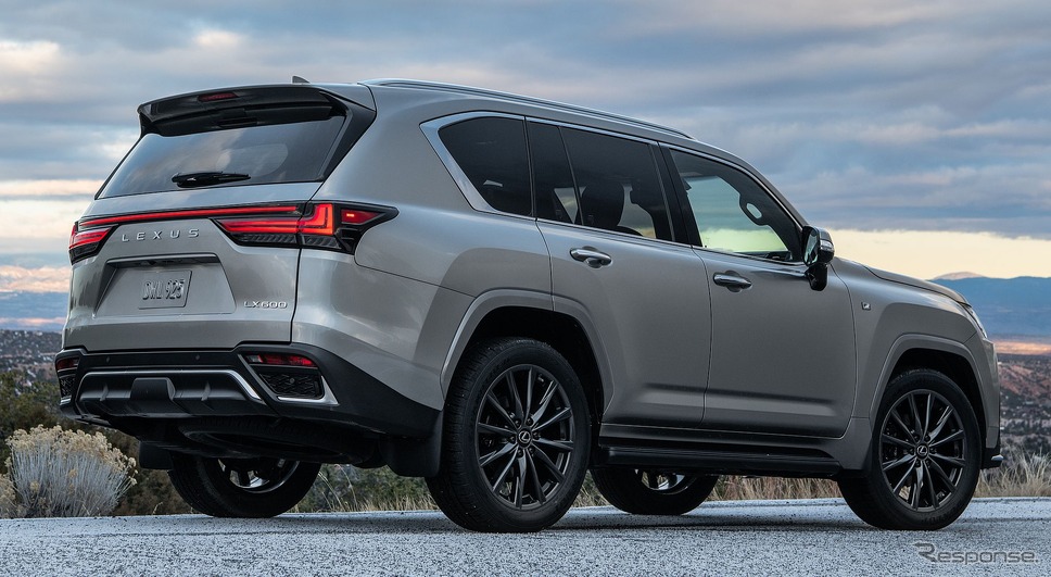 レクサス LX の「F SPORT ハンドリング」(米国仕様)《photo by Lexus》