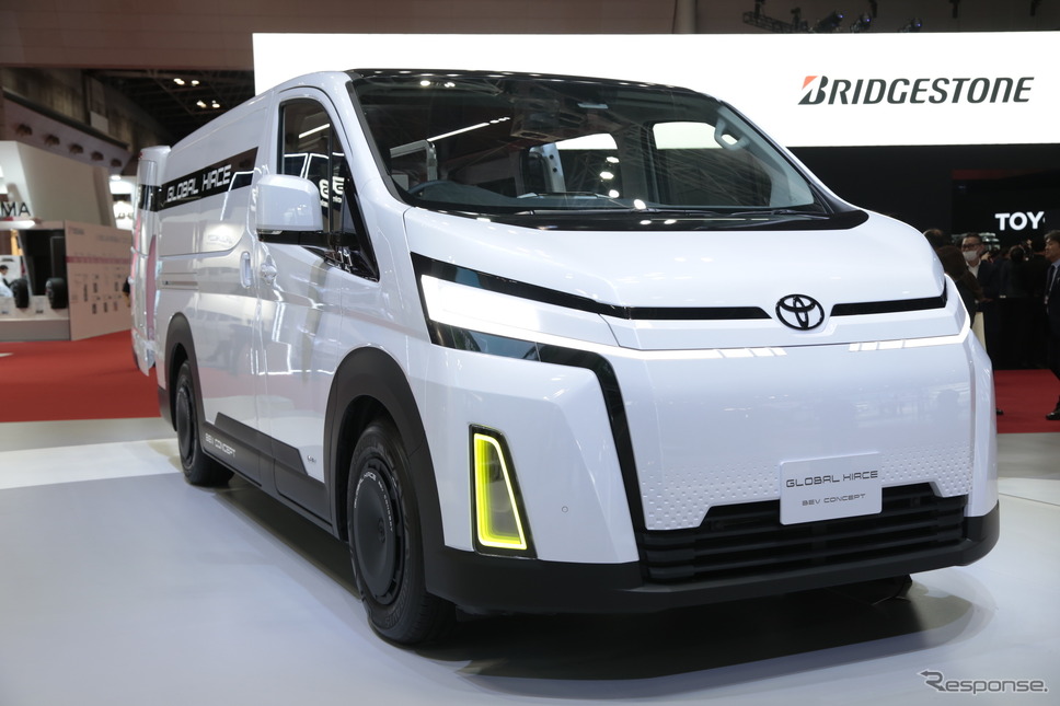 トヨタ車体 グローバルハイエース BEVコンセプト(ジャパンモビリティショー2023)《写真撮影 豊崎淳》