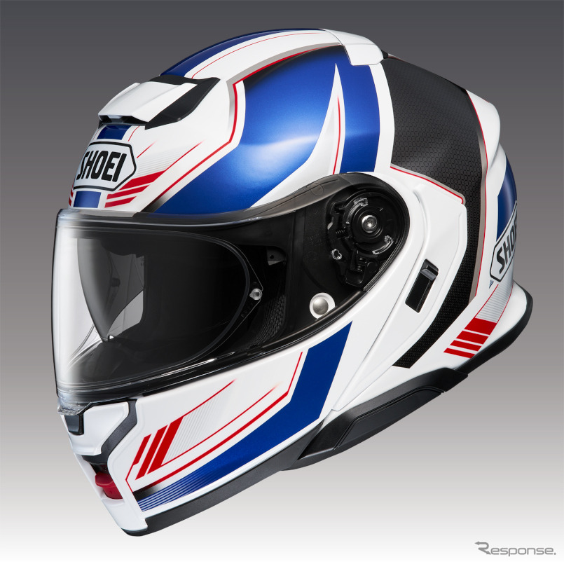 SHOEI NEOTEC 3 GRASP(ブルー/ホワイト)《写真提供:SHOEI》