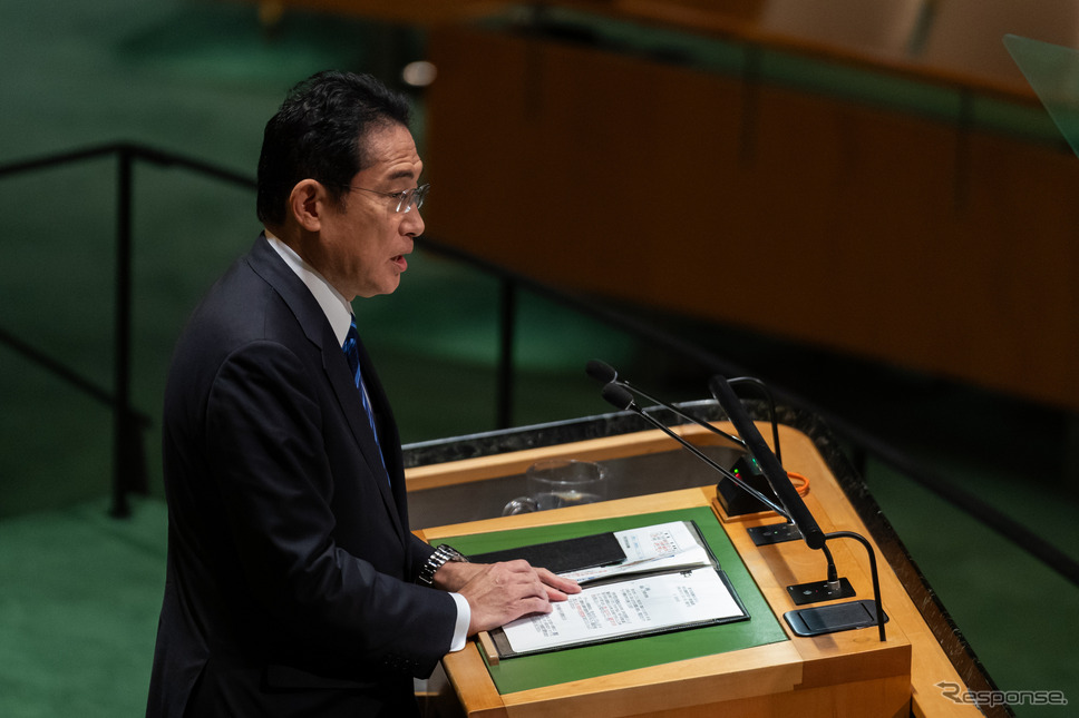 岸田首相《Photo by Adam Gray/Getty Images News/ゲッティイメージズ》