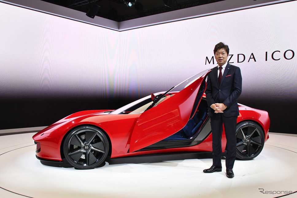 マツダデザイン本部の中山雅本部長《写真撮影 中野英幸》